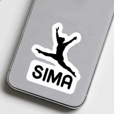 Sticker Gymnast Sima Image