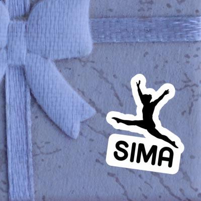 Sticker Gymnast Sima Laptop Image