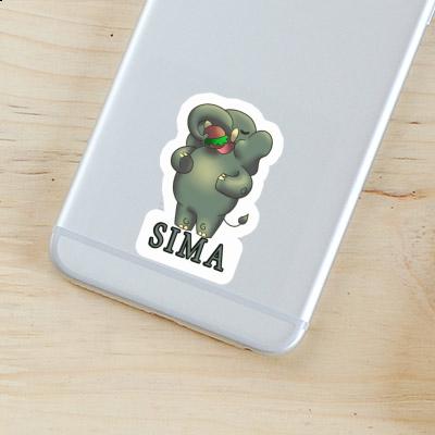 Sima Sticker Elephant Image