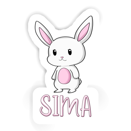 Rabbit Sticker Sima Gift package Image