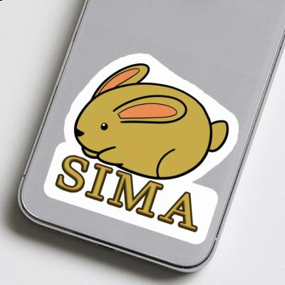 Sticker Sima Hase Notebook Image