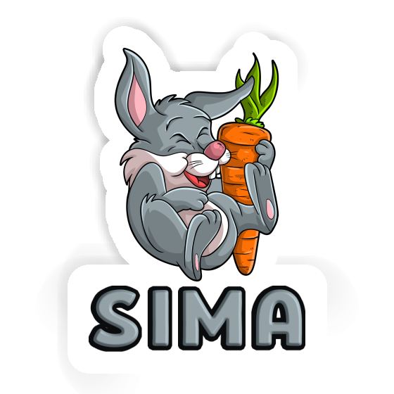 Sticker Sima Hare Laptop Image