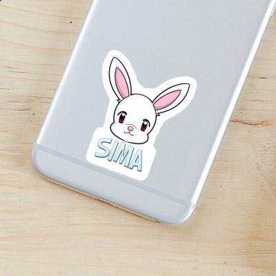 Sticker Sima Rabbit Notebook Image