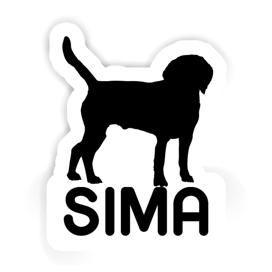 Aufkleber Sima Hund Gift package Image