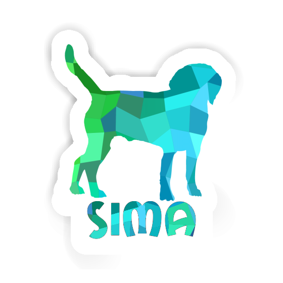 Sticker Dog Sima Image