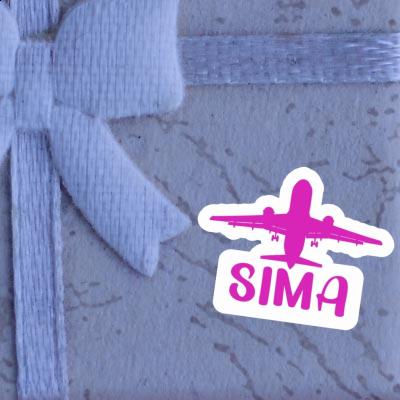 Sima Sticker Jumbo-Jet Image