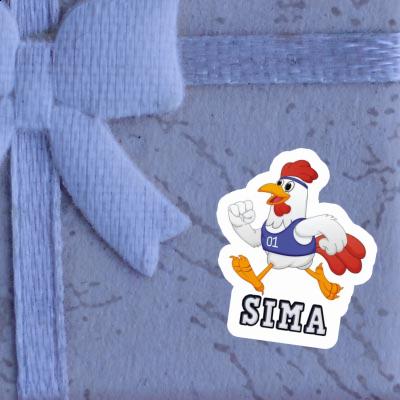 Sticker Huhn Sima Image