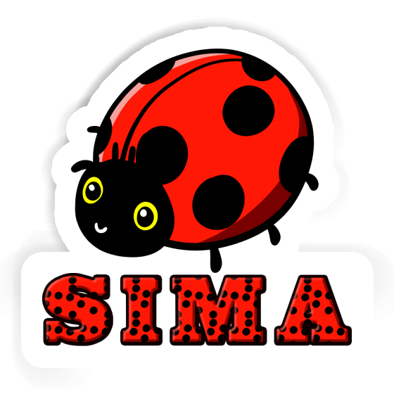 Sticker Ladybird Sima Gift package Image