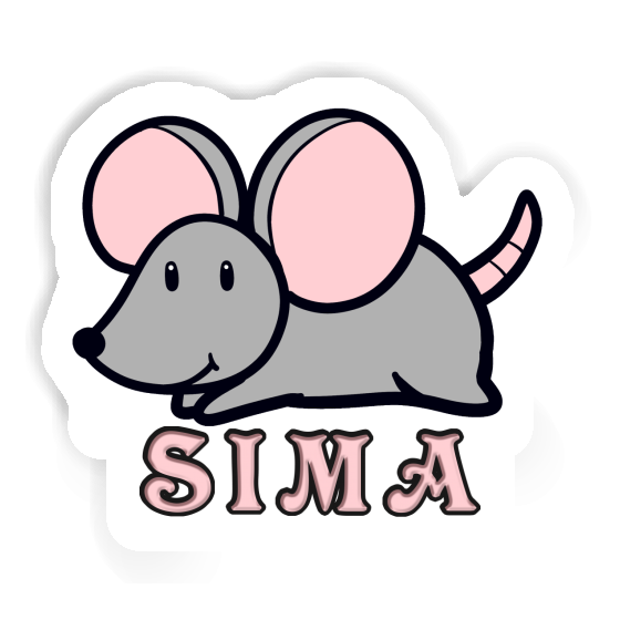 Sticker Sima Mouse Gift package Image