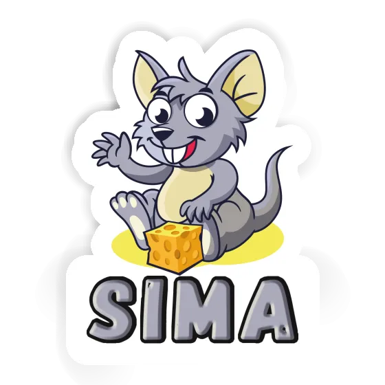 Autocollant Sima Souris Gift package Image