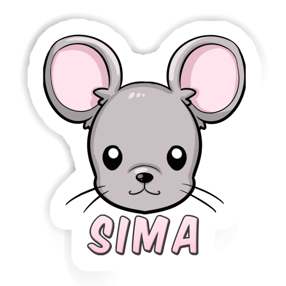 Sticker Mouse Sima Laptop Image