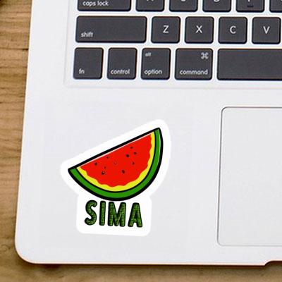 Wassermelone Aufkleber Sima Notebook Image