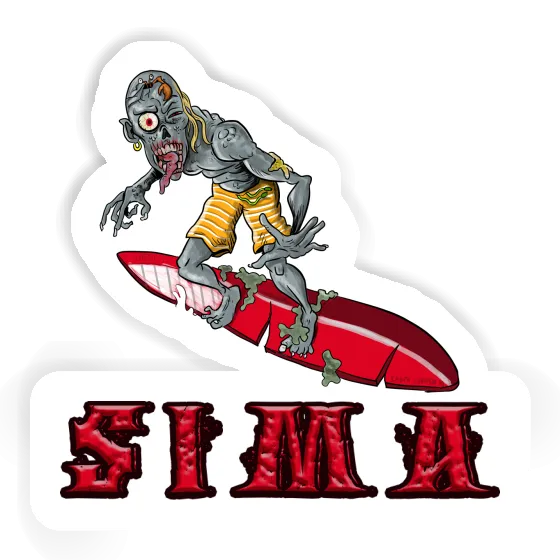 Sima Sticker Wave Rider Gift package Image