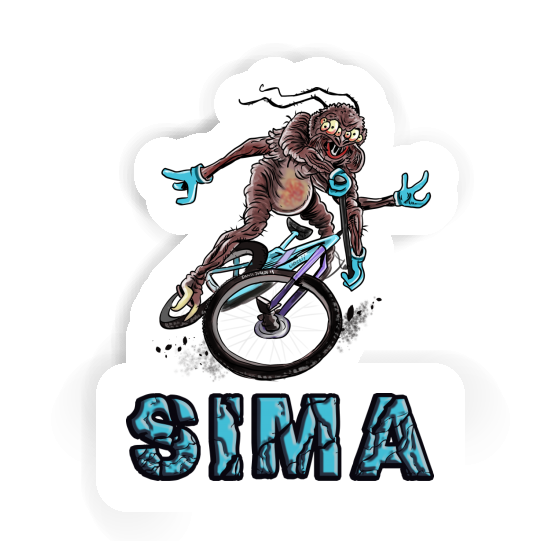 Sticker Mountainbiker Sima Gift package Image