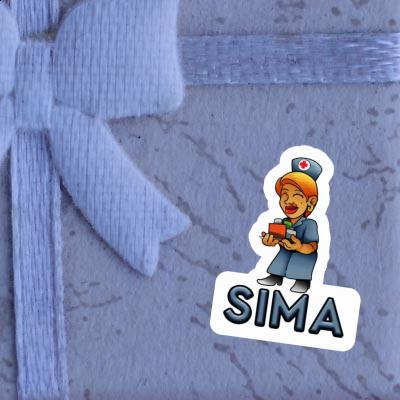 Sticker Nurse Sima Image