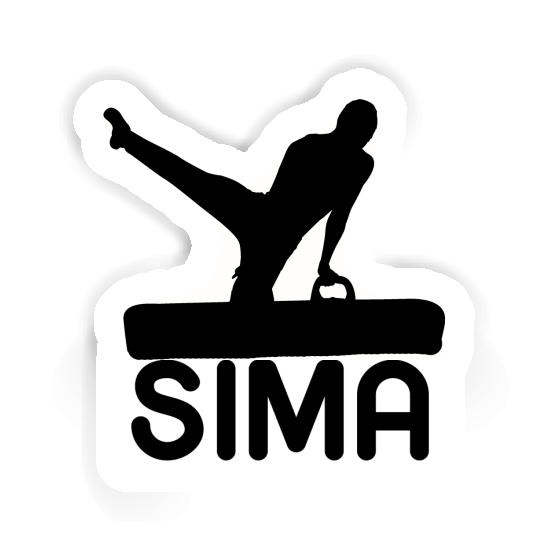 Gymnast Sticker Sima Gift package Image