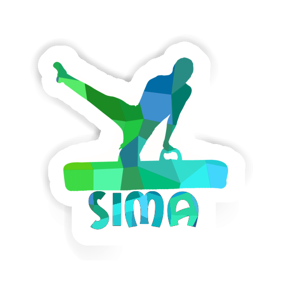 Sticker Gymnast Sima Image