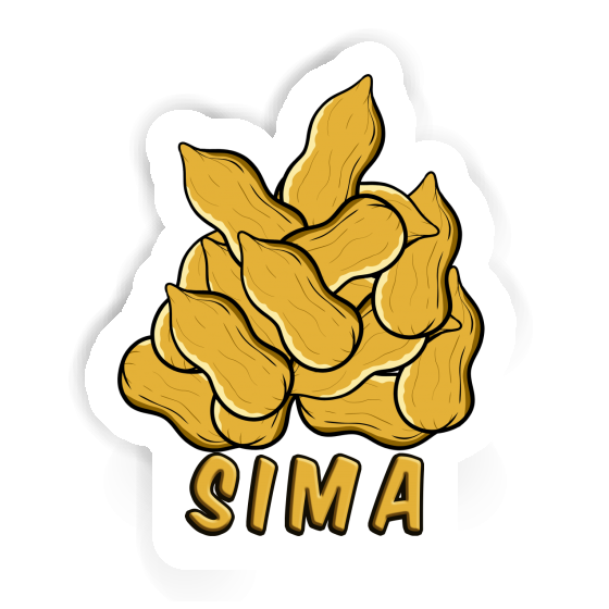 Sticker Sima Peanut Gift package Image