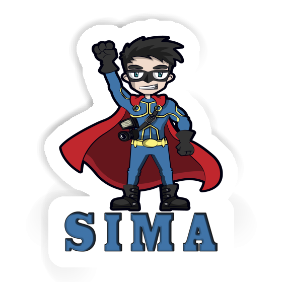 Sticker Photographer Sima Gift package Image