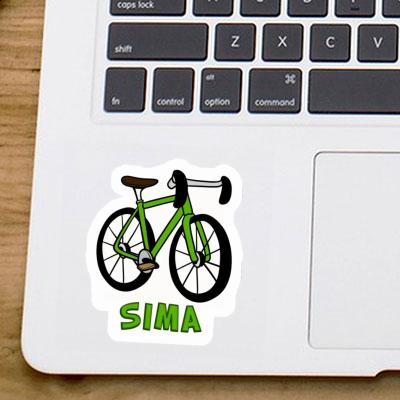 Sima Sticker Rennfahrrad Notebook Image