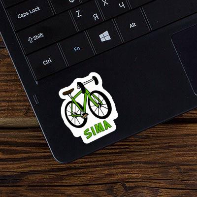 Sticker Sima Racing Bicycle Notebook Image