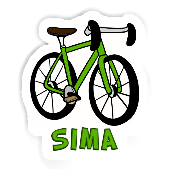 Sticker Sima Racing Bicycle Laptop Image