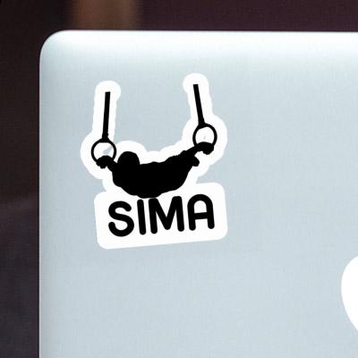 Sticker Ring gymnast Sima Notebook Image