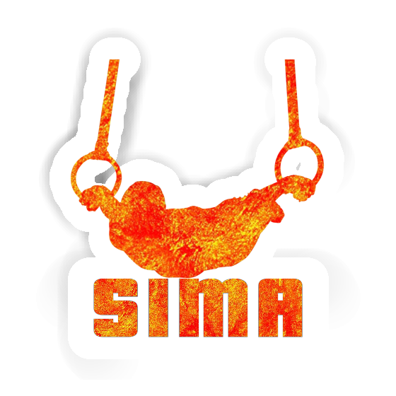 Sticker Sima Ring gymnast Gift package Image