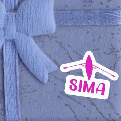 Sticker Rowboat Sima Image