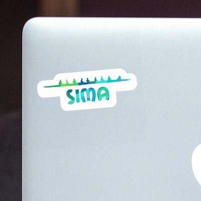 Sticker Sima Rowboat Notebook Image