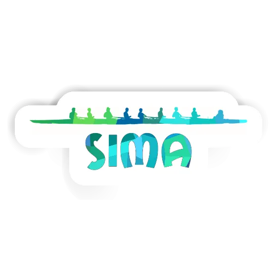 Sticker Sima Rowboat Gift package Image