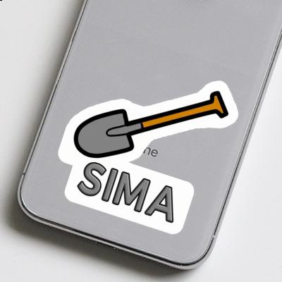 Sticker Schaufel Sima Image