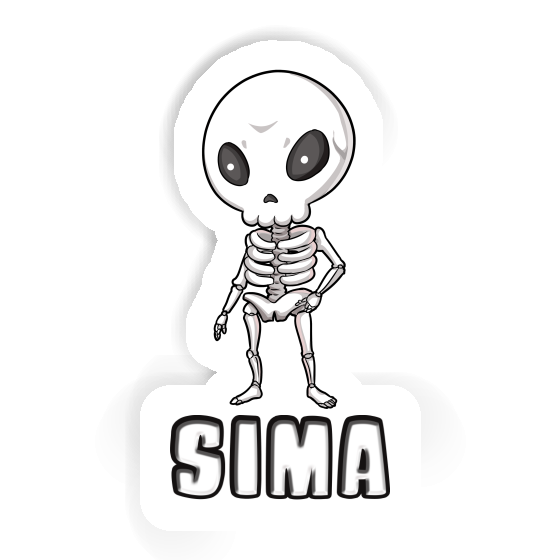 Sima Sticker Alien Gift package Image