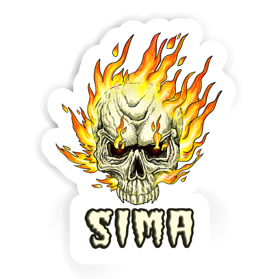 Sima Sticker Skull Gift package Image