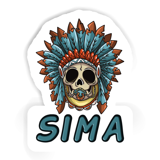 Baby-Skull Sticker Sima Gift package Image