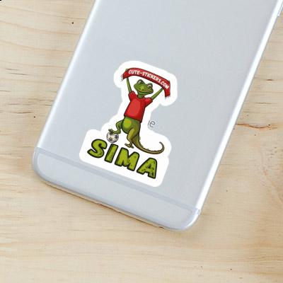 Sima Sticker Lizard Gift package Image