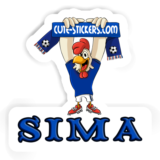 Sticker Sima Rooster Gift package Image