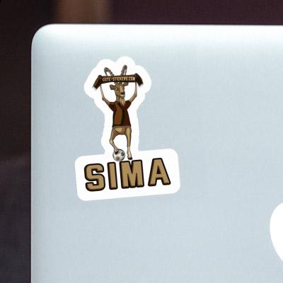 Sima Sticker Steinbock Notebook Image