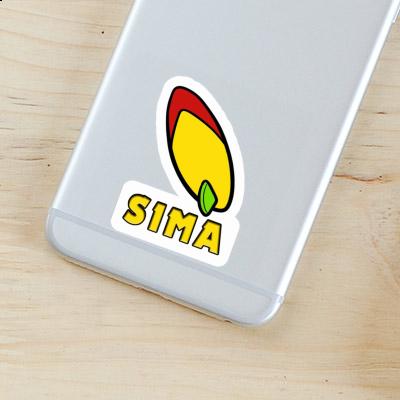 Sticker Surfboard Sima Gift package Image