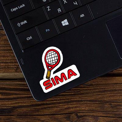 Autocollant Raquette de tennis Sima Laptop Image