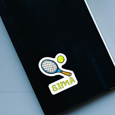 Tennis Racket Sticker Sima Gift package Image