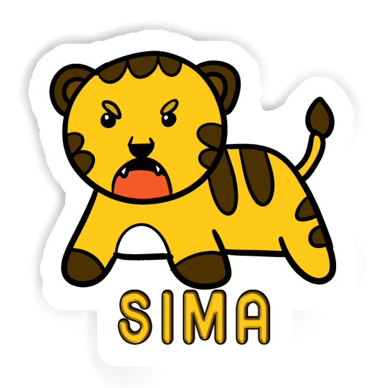 Sima Sticker Baby-Tiger Gift package Image