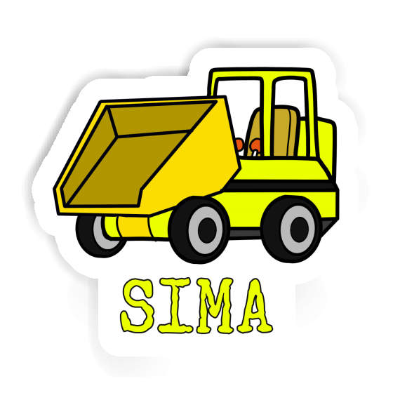 Sima Sticker Front Tipper Gift package Image