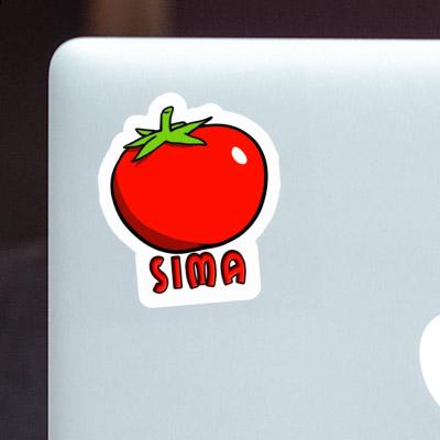 Tomate Autocollant Sima Laptop Image