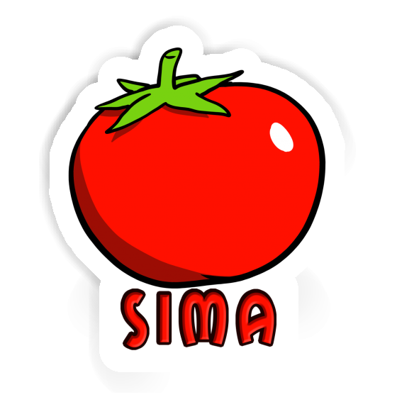 Aufkleber Tomate Sima Notebook Image