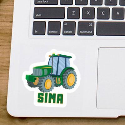 Sima Aufkleber Traktor Gift package Image