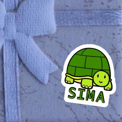 Tortue Autocollant Sima Image