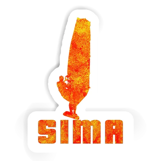 Autocollant Sima Windsurfer Image