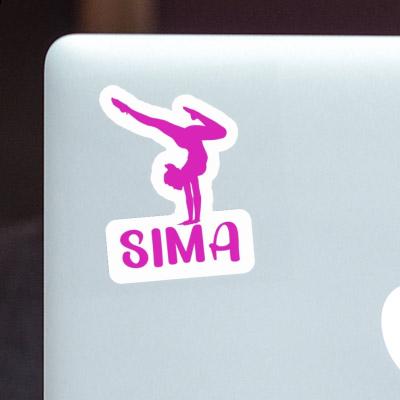 Sima Sticker Yoga-Frau Gift package Image