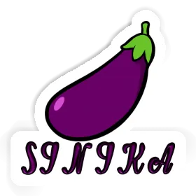 Sinika Sticker Aubergine Image